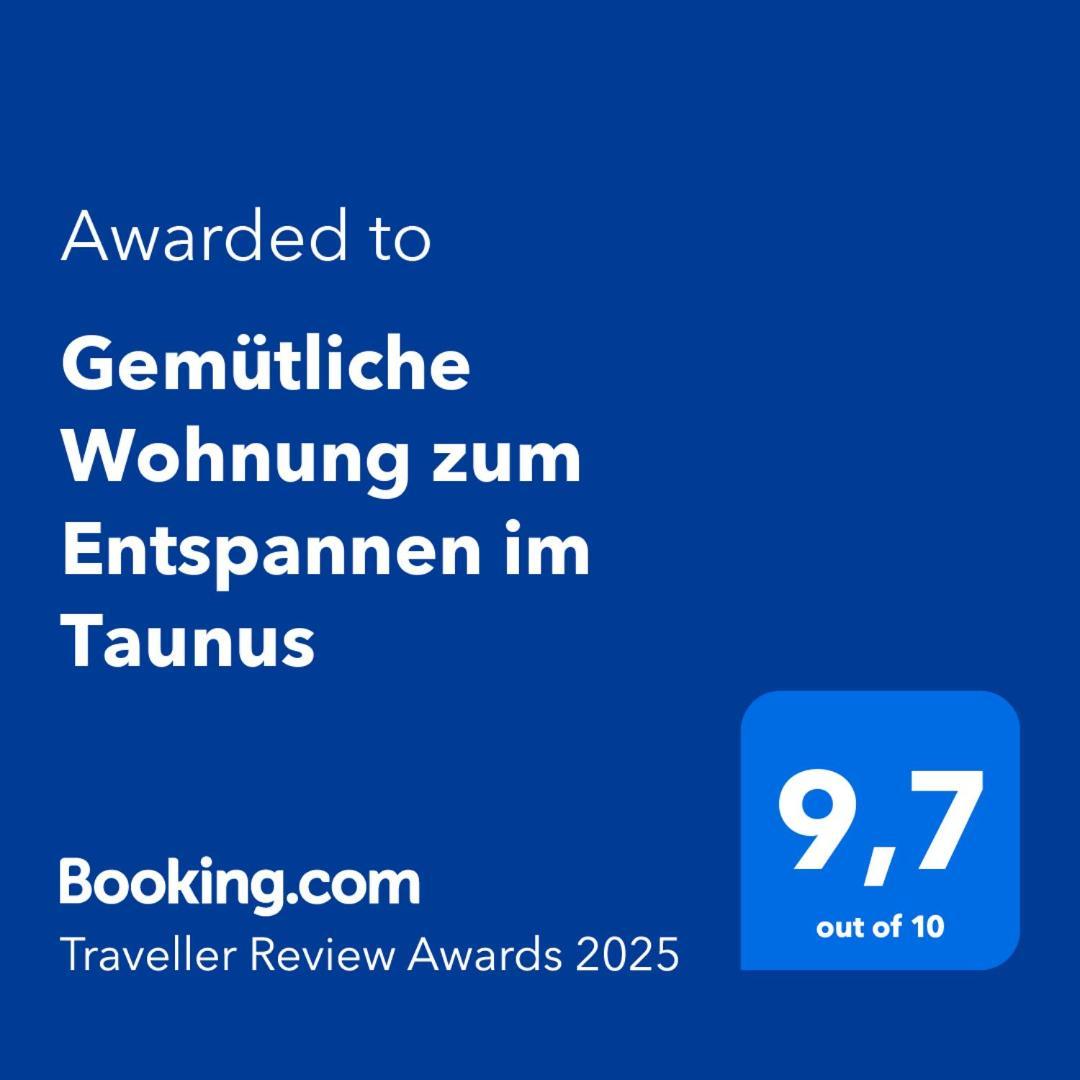 Gemuetliche Wohnung Zum Entspannen Im Taunus Grävenwiesbach Exterior foto